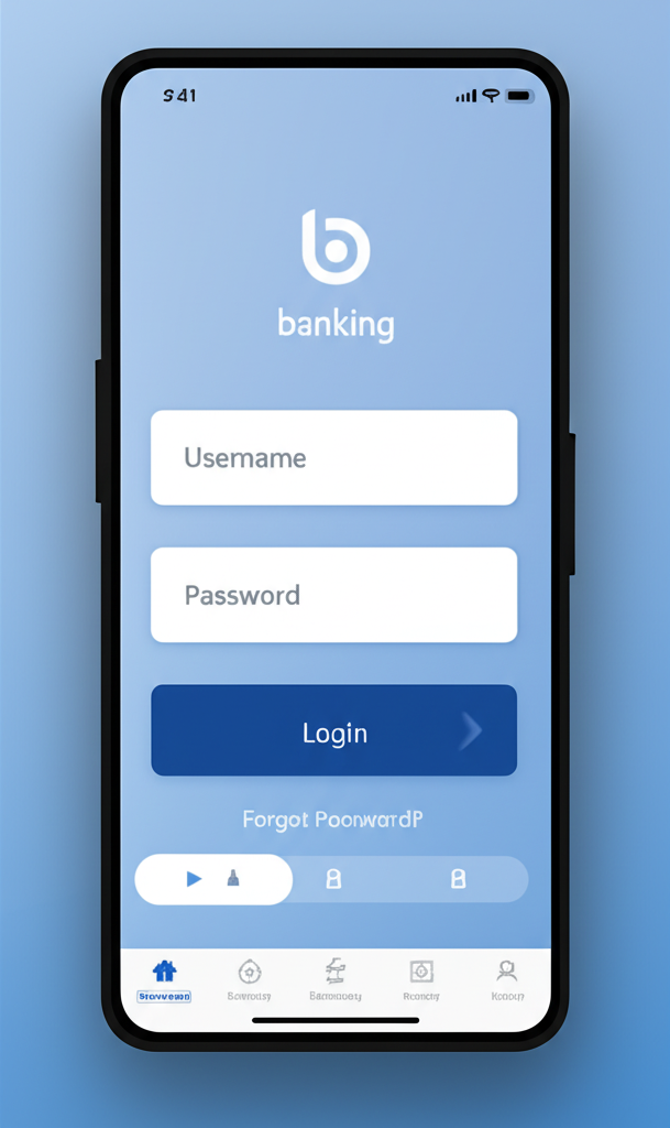 Application mobile pour la banque InternationalBank - Image 1