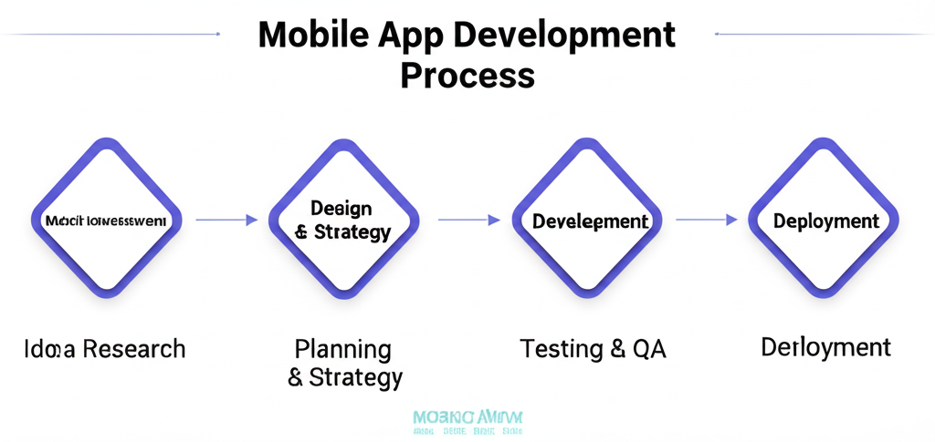 Processus de développement d'applications mobiles