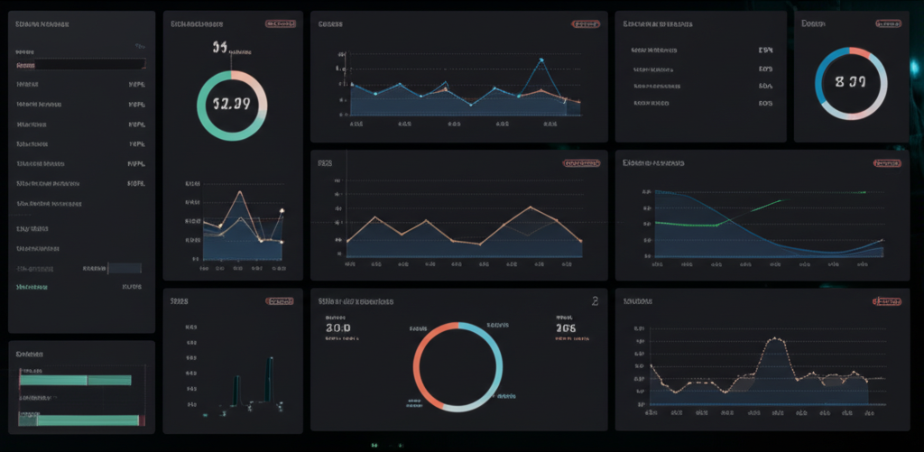Dashboard d'analyse SaaS