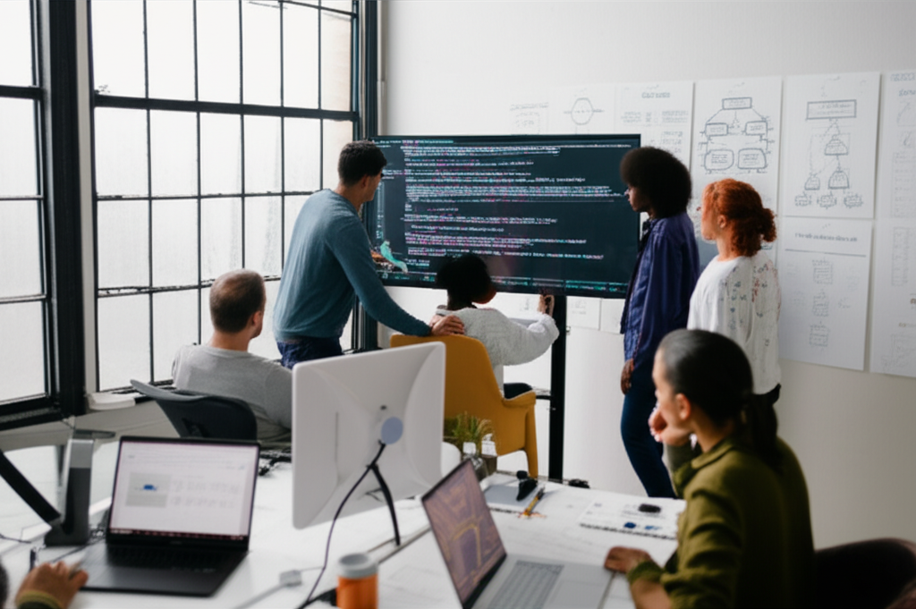Équipe de développement SaaS