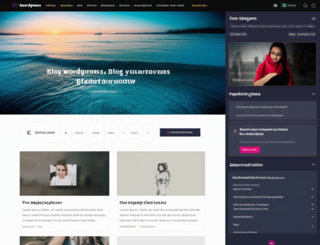 Blog magazine WordPress